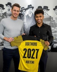 开云登录入口地址-哈兰德走后马上进补！多特蒙德官宣签下阿德耶米